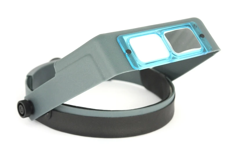 Donegan Optical 2x Head-Mounted Magnifier, Turquoise, MAGNIFIER