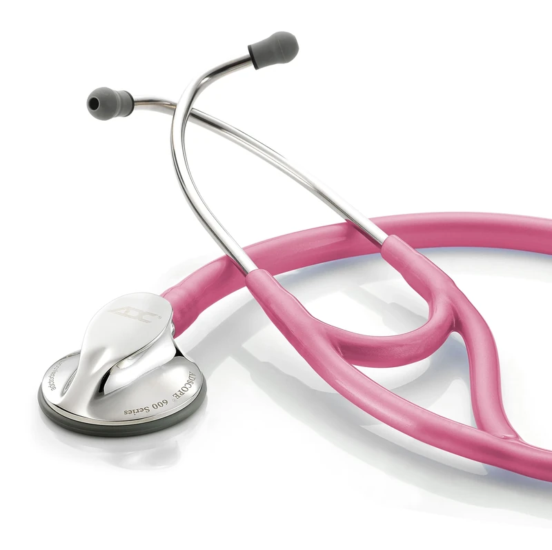 ADC Adscope 600 - Platinum Multifrequency Stethoscope - Metallic Rasperry