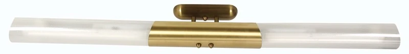 Oaks Lighting 2 x 36 Watt Antique Brass Fluorescent