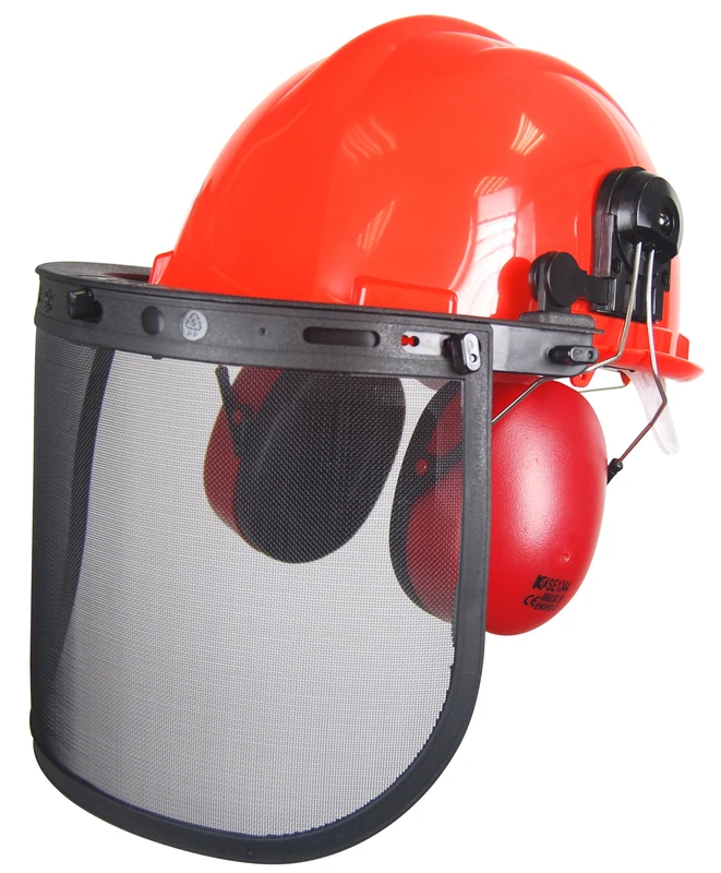 Complete with a Canopy Headset, Headphone, Noise Anti a mesh Visor and a Pair of Glasses - Image 1
