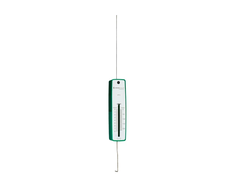 Jonard Tools GPP-8 Polystyrene Push Pull Precision Force Gauge, 0-8 oz, 0-220 Graduation, 1 Accuracy