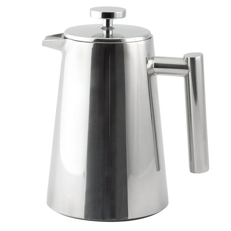 Weis Cafetière with Plunger/French Press, Silver, 0.7 Litre