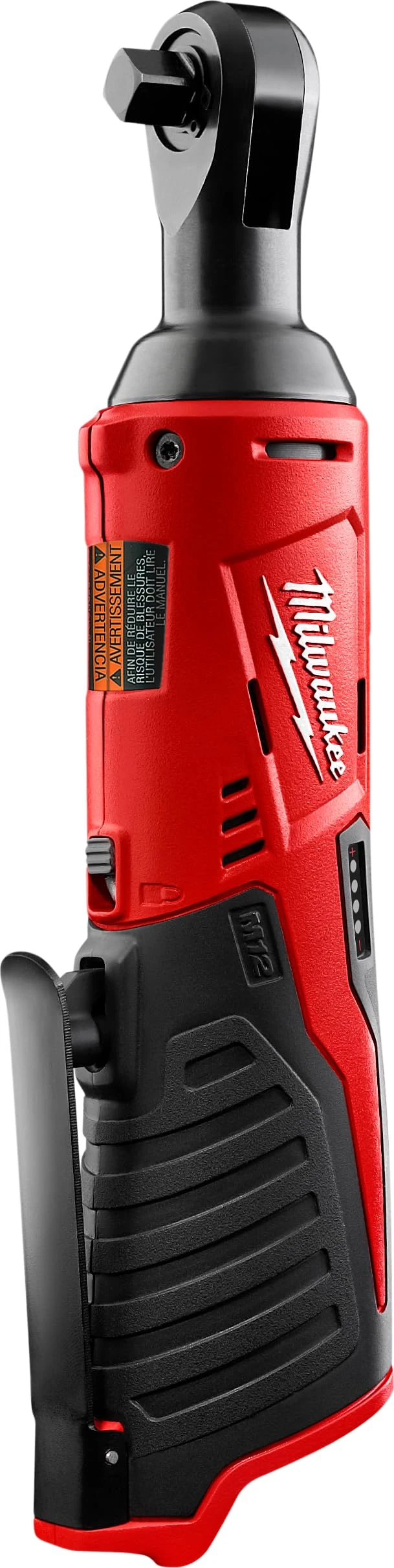 Milwaukee 2457-20 M12 Cordless 3/8" Sub-Compact 35 ft-Lbs 250 RPM Ratchet w/Variable Speed Trigger (Battery Not Included, Power Tool Only)