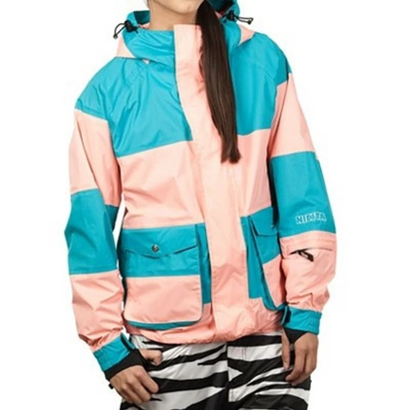 Nikita LEYSIN Snowboard Jacket, Women, Green, XS