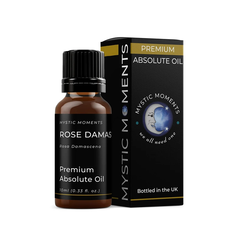 Mystic Moments Rose Damask Absolute Oil - 10ml Rosa Damascena