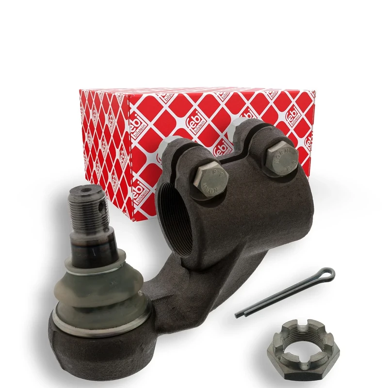 febi bilstein 03957 Tie Rod End with castle nut and cotter pin, pack of one