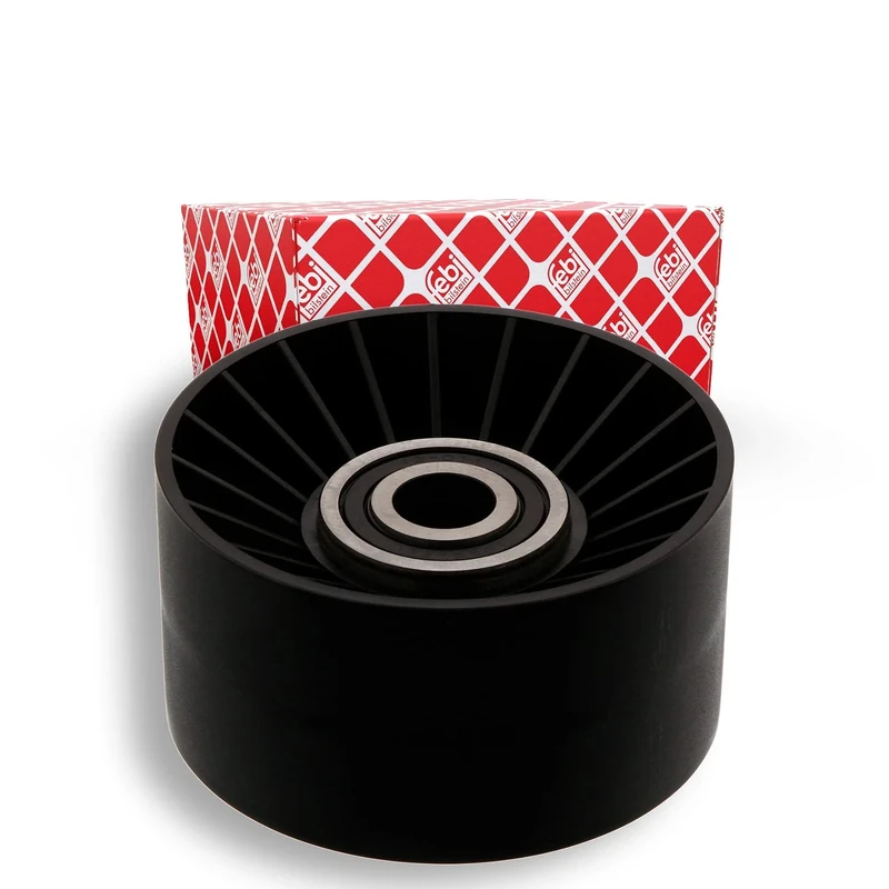 febi bilstein 06371 Idler Pulley for auxiliary belt, pack of one