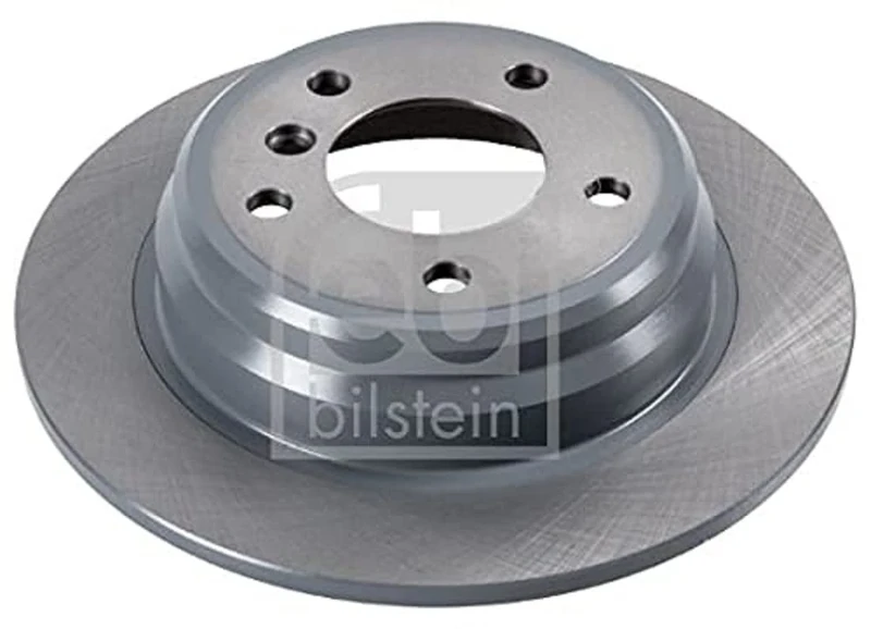 febi bilstein 12325 Brake Disc Set (2 Brake Disc) rear, full, No. of Holes 5