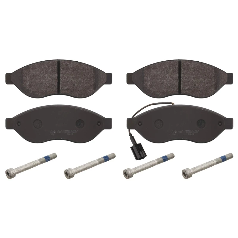 febi bilstein 16716 Brake Pad Set with bolts, 1 unit
