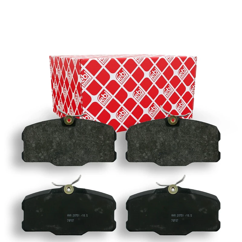 febi bilstein 16248 Brake Pad Set, 1 unit
