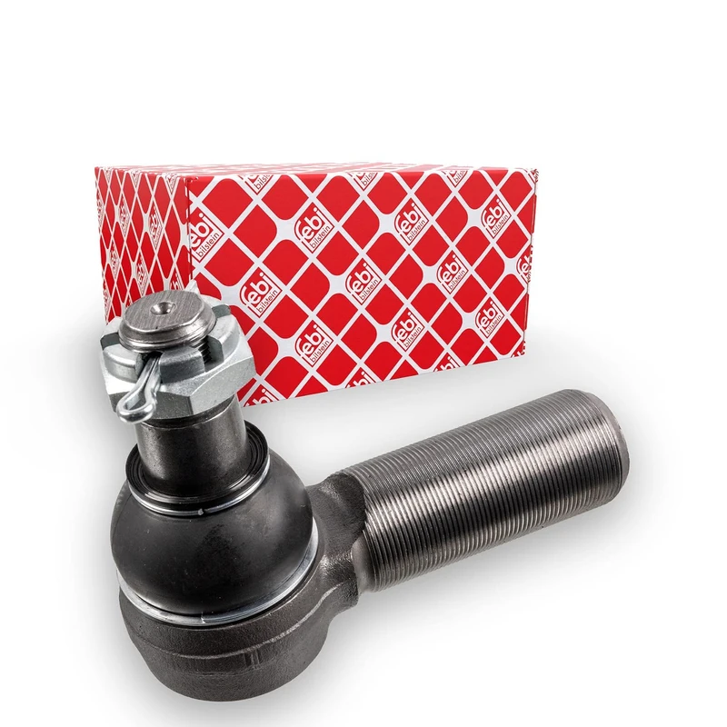 febi bilstein 15616 Tie Rod End with castle nut and cotter pin, pack of one