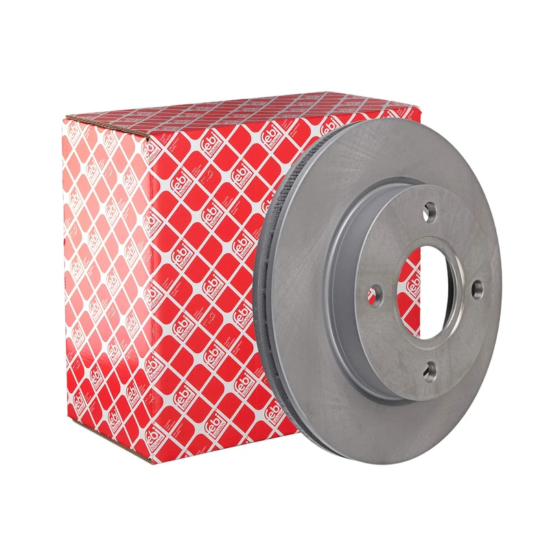febi bilstein 05649 Brake Disc Set (2 Brake Disc) front, internally ventilated, No. of Holes 4