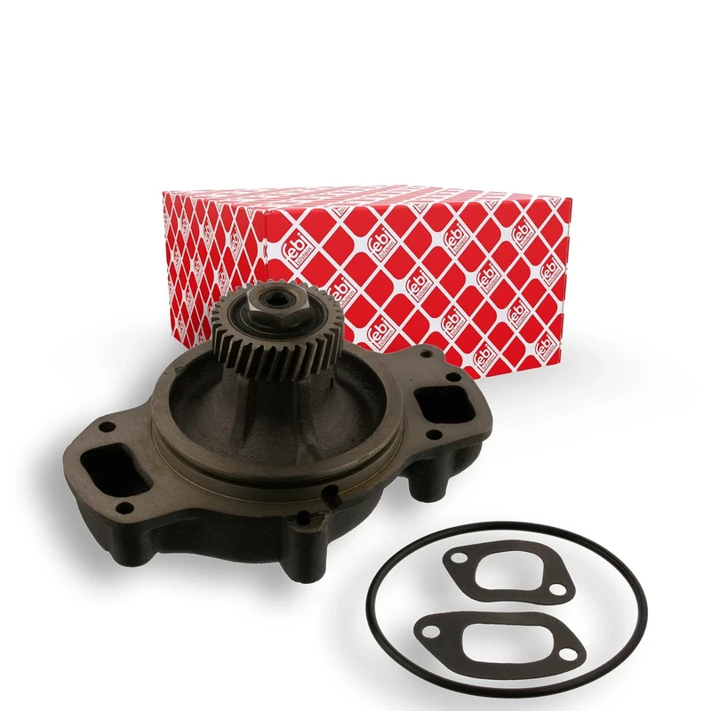 febi bilstein 09912 Water Pump with gear and gaskets, pack of one