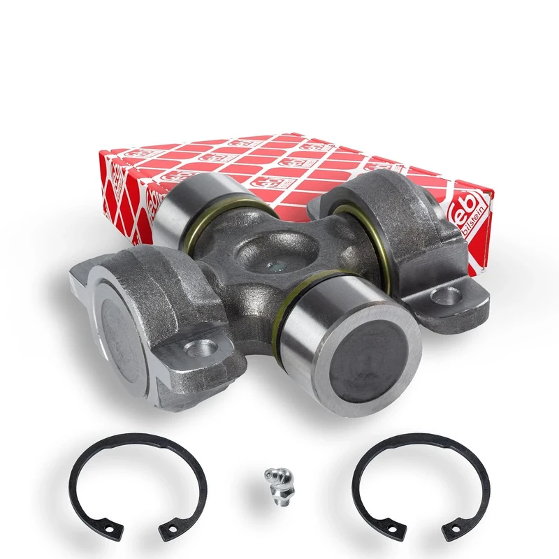 febi bilstein 09921 Universal Joint for propshaft, with grease nipple, pack of one