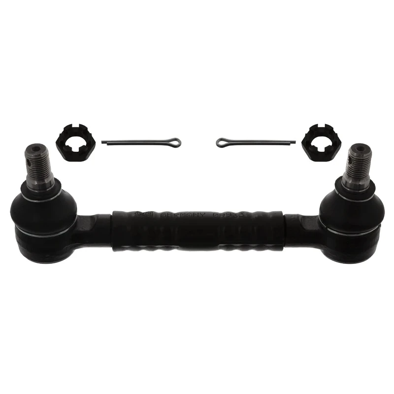 febi bilstein 09933 Stabiliser Link with castle nuts and cotter pins, pack of one