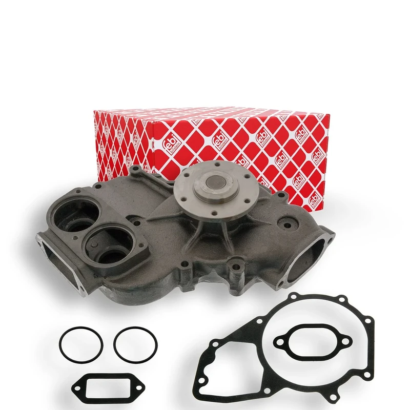 febi bilstein 12371 Water Pump with gaskets, pack of one