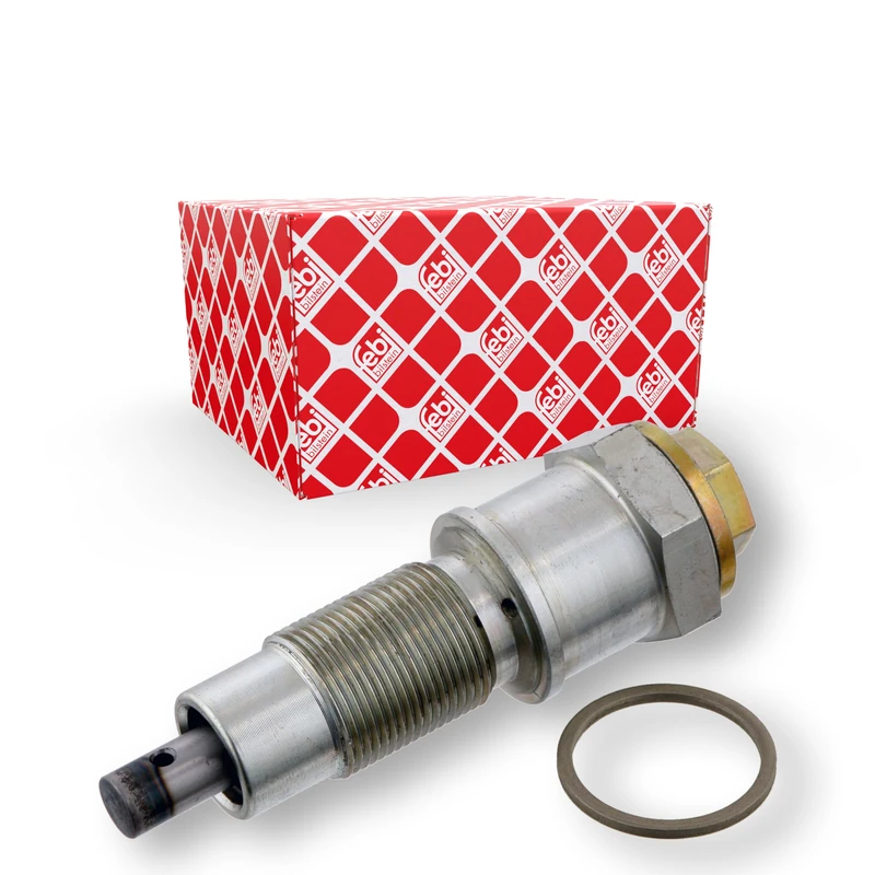 febi bilstein 02481 Chain Tensioner for timing chain, with seal ring, pack of one