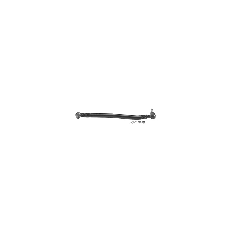 febi bilstein 12971 Drag Link with castle nuts and cotter pins, from steering gear to 1st front axle, pack of one