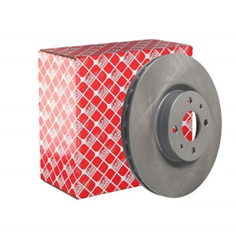 febi bilstein 18546 Brake Disc Set (2 Brake Disc) front, internally ventilated, No. of Holes 4