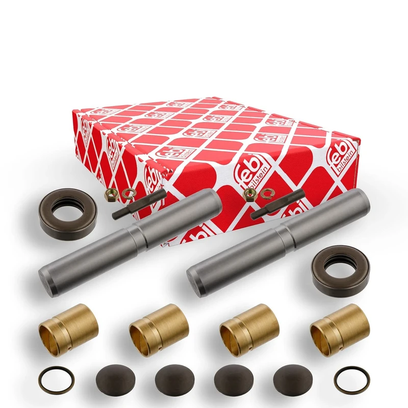 febi bilstein 05701 King Pin Set with thrust bearing, double set, pack of one