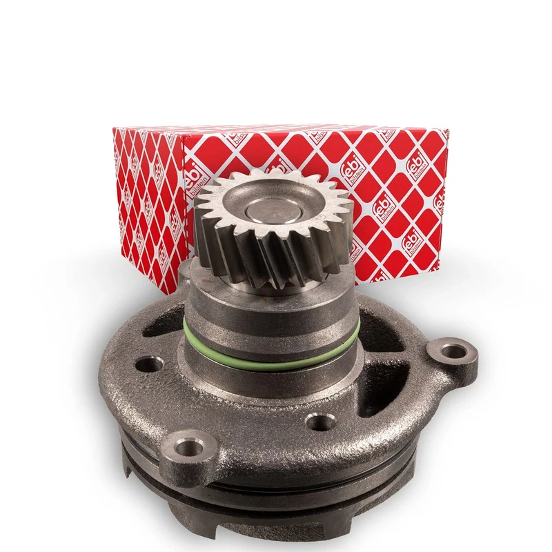 febi bilstein 17520 Water Pump with gear and gaskets, pack of one