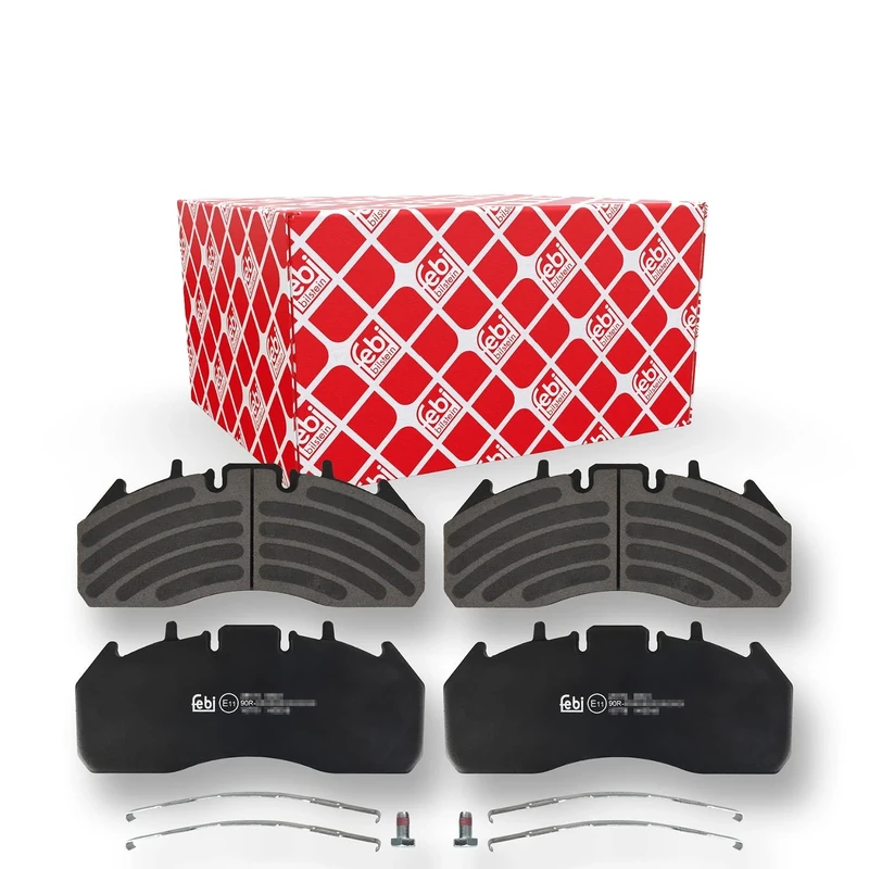 febi bilstein 16778 Brake Pad Set with fastening material, 1 unit