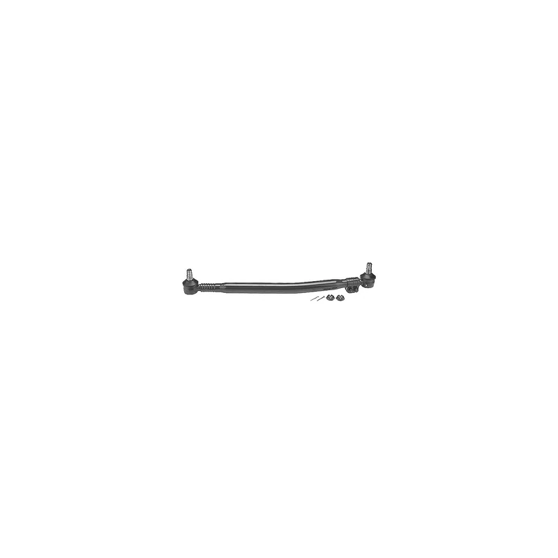 febi bilstein 09309 Drag Link with castle nuts and cotter pins, from steering gear to 1st front axle, pack of one