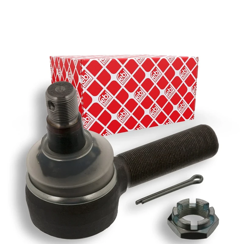 febi bilstein 09984 Tie Rod End with castle nut and cotter pin, pack of one