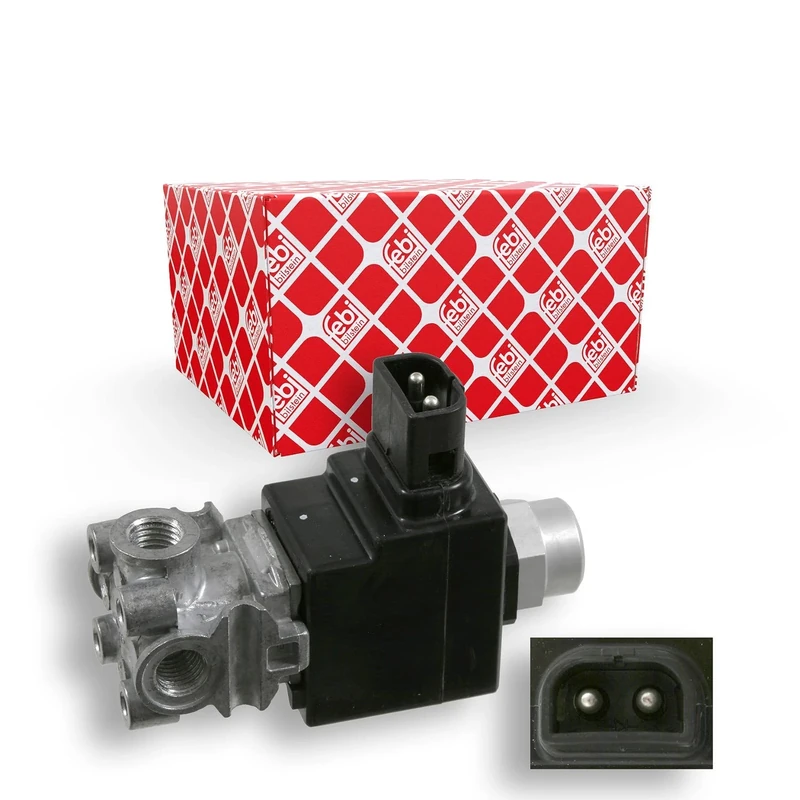 febi bilstein 22231 Solenoid Valve for exhaust gas back pressure controller, pack of one