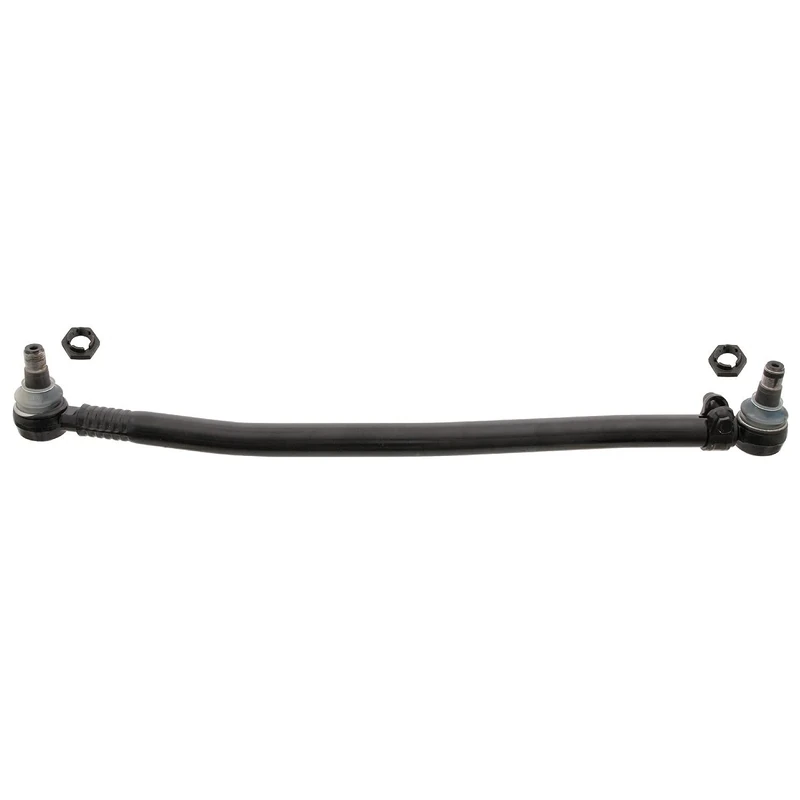 febi bilstein 06582 Drag Link with lock nuts, from steering gear to 1st front axle, pack of one