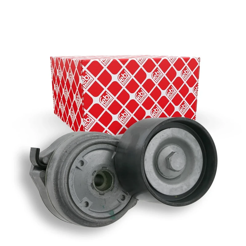 febi bilstein 23262 Tensioner Assembly for auxiliary belt, pack of one