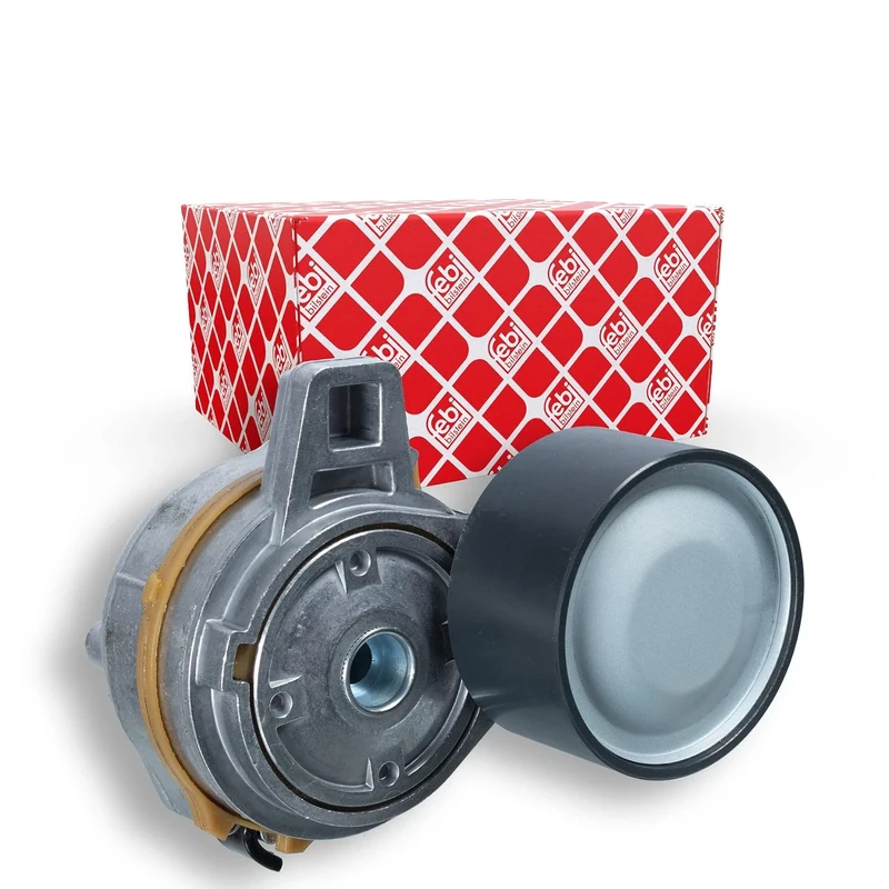 febi bilstein 23263 Tensioner Assembly for auxiliary belt, pack of one