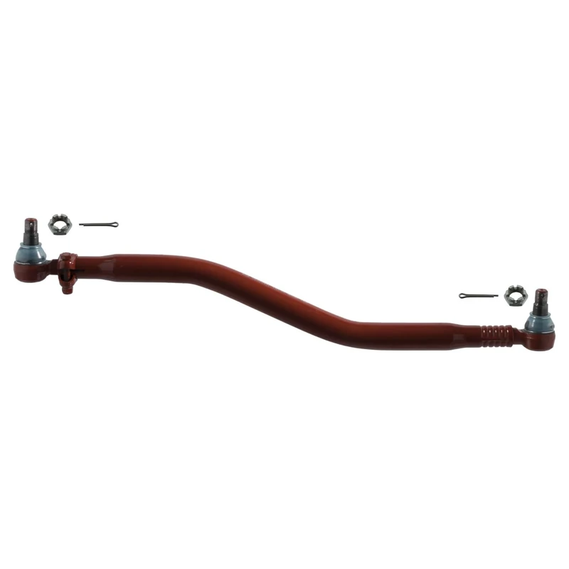 febi bilstein 15139 Drag Link with castle nuts and cotter pins, pack of one