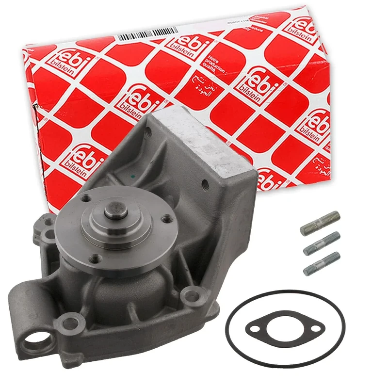 febi bilstein 10602 Water Pump with bolt, gasket and seal ring, pack of one
