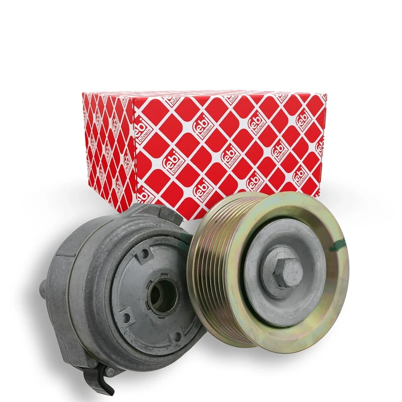 febi bilstein 23265 Tensioner Assembly for auxiliary belt, pack of one