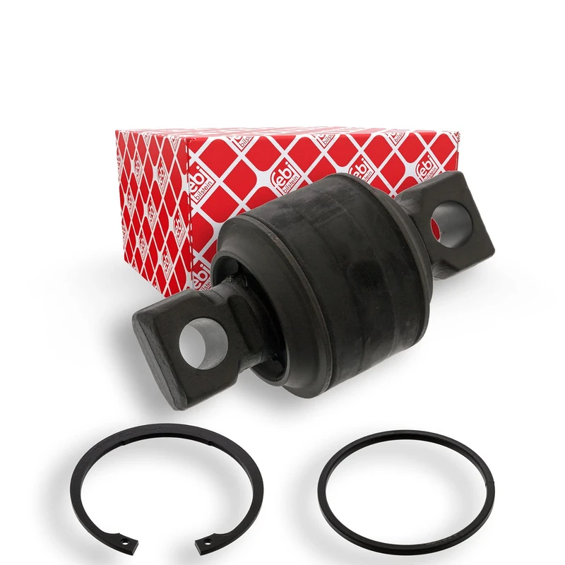 febi bilstein 03497 Axle Strut Mounting with circlip and spacer, pack of one