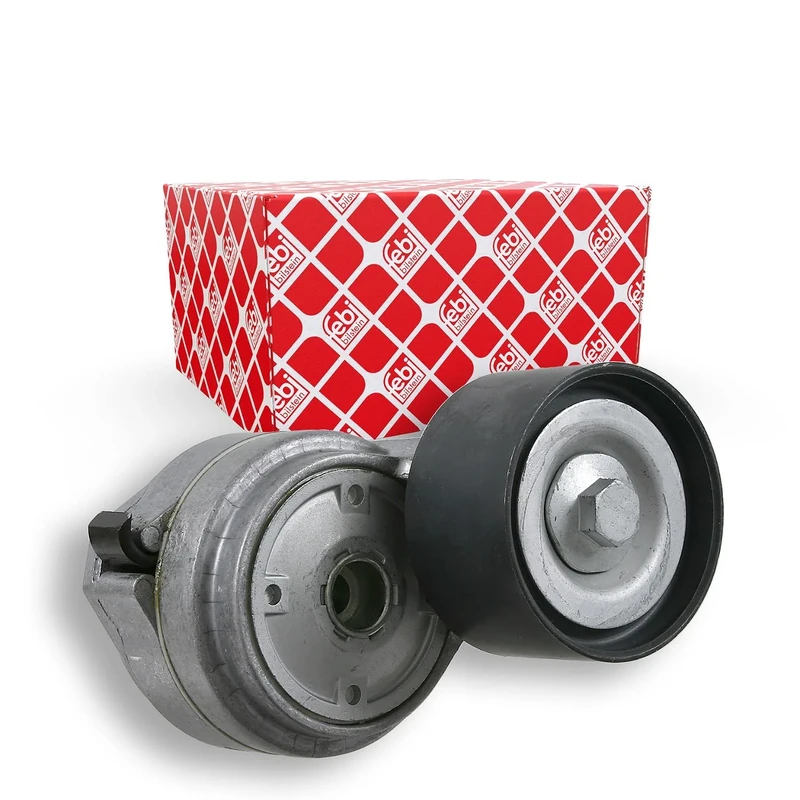 febi bilstein 22782 Tensioner Assembly for auxiliary belt, pack of one