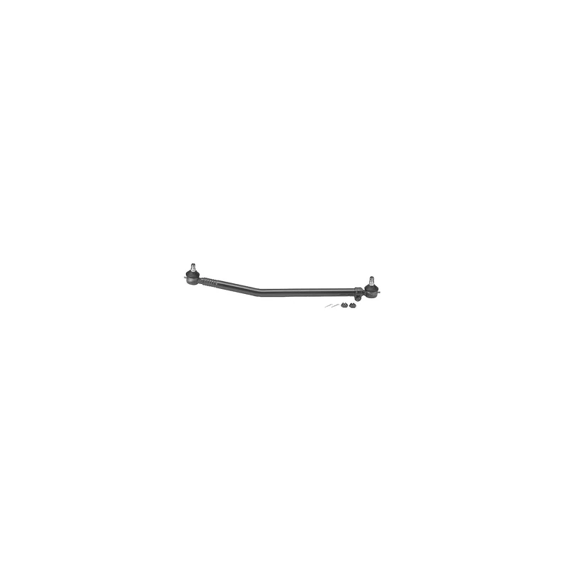 febi bilstein 08798 Drag Link with castle nuts and cotter pins, from steering gear to 1st front axle, pack of one