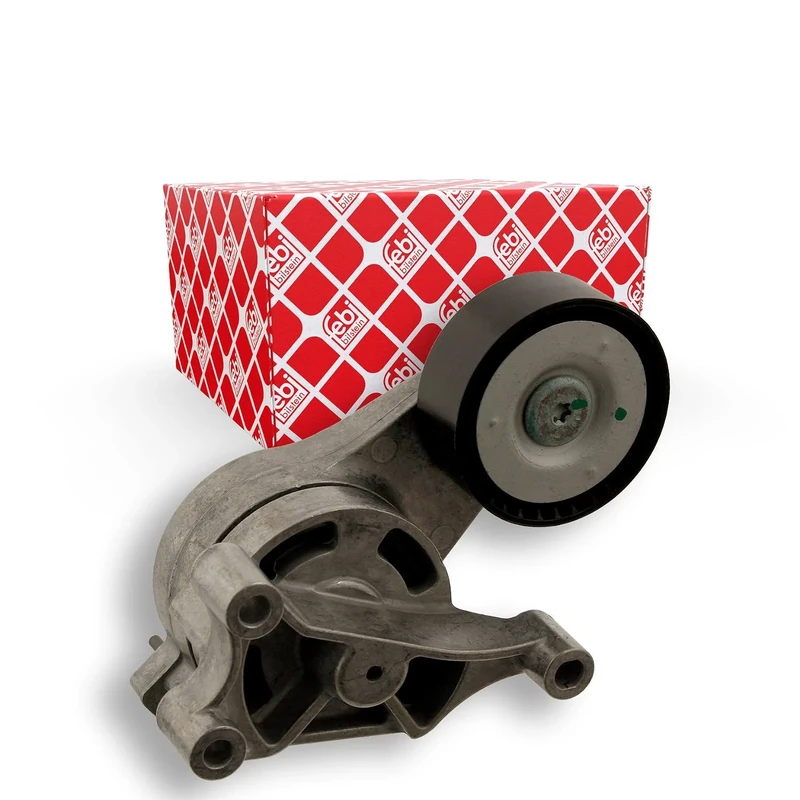 febi bilstein 30166 Tensioner Assembly for auxiliary belt, pack of one