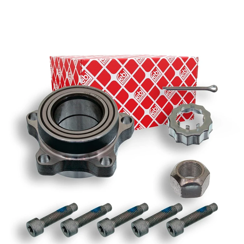 febi bilstein 22805 Wheel Bearing Kit with additional parts, pack of one