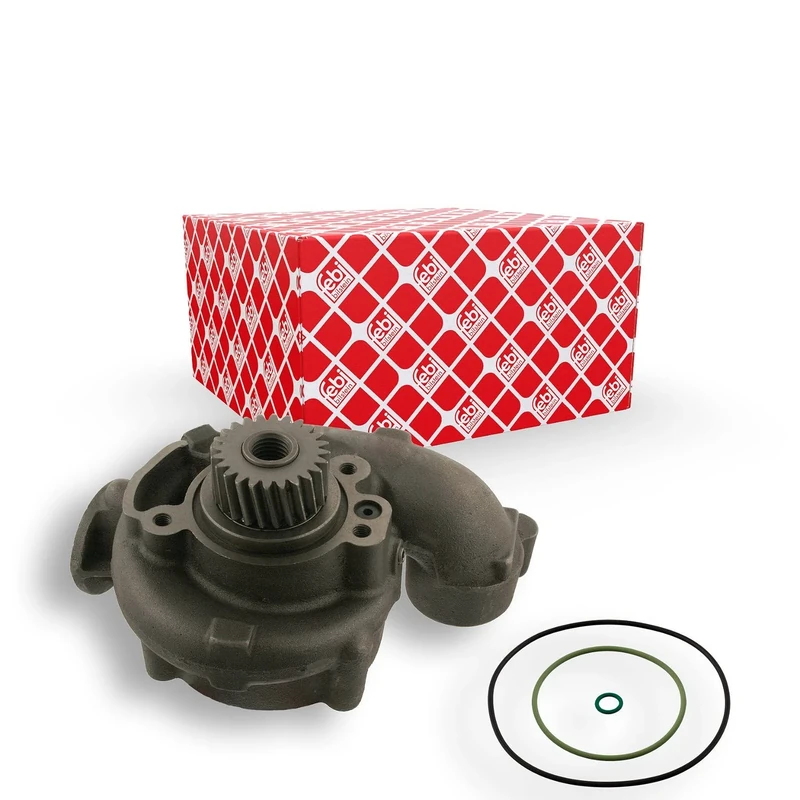 febi bilstein 30678 Water Pump with gear and gaskets, pack of one