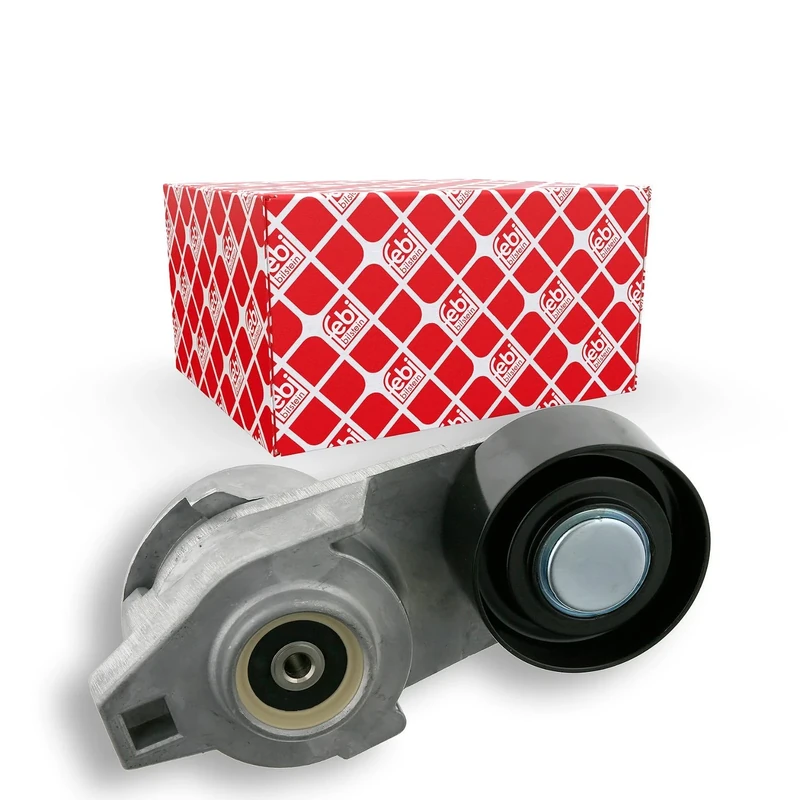 febi bilstein 22807 Tensioner Assembly for auxiliary belt, pack of one