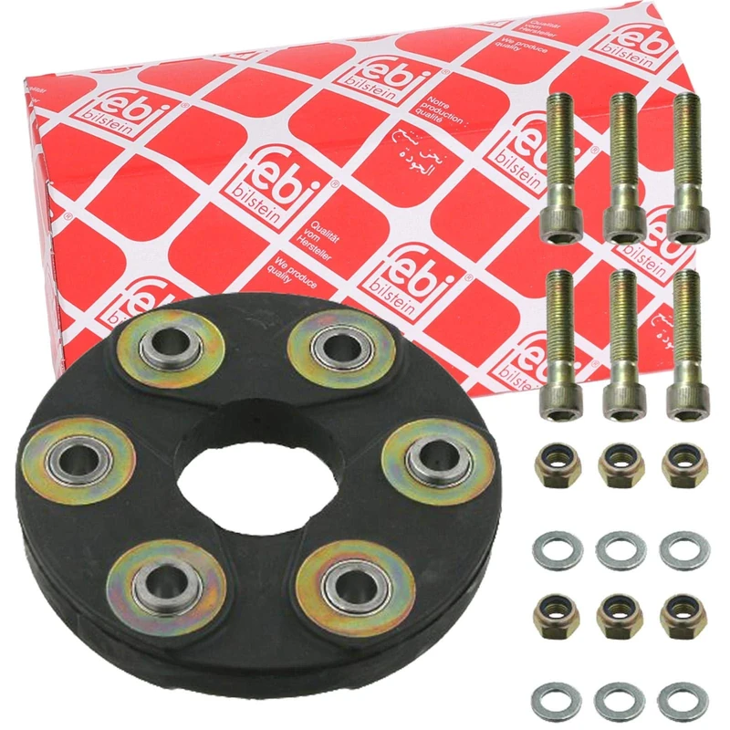 febi bilstein 08822 Flexible Coupling Kit for propshaft, pack of one