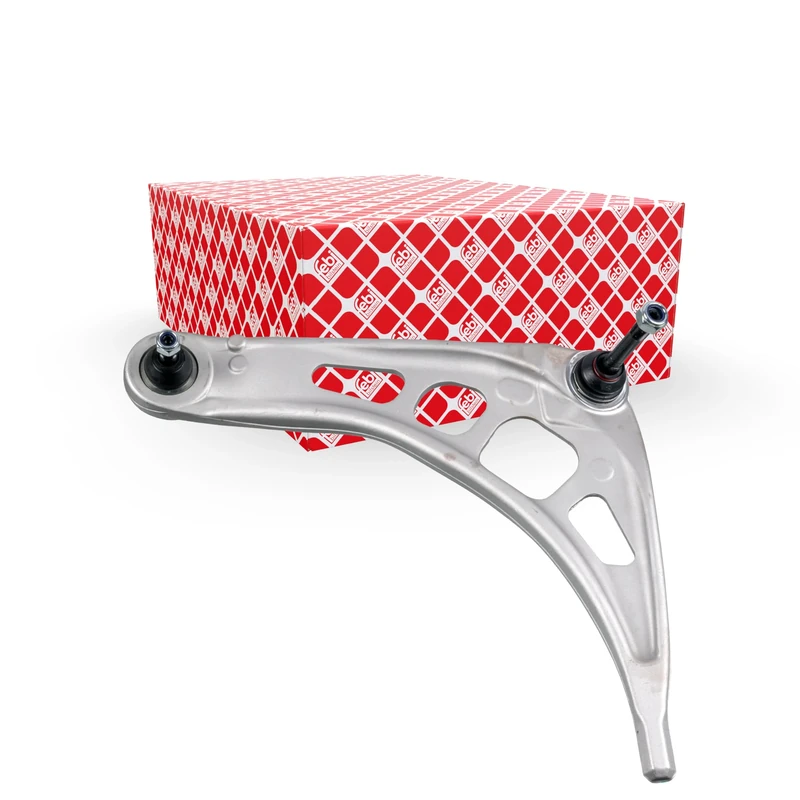 febi bilstein 12528 Control Arm without bush, with joint and lock nut, pack of one