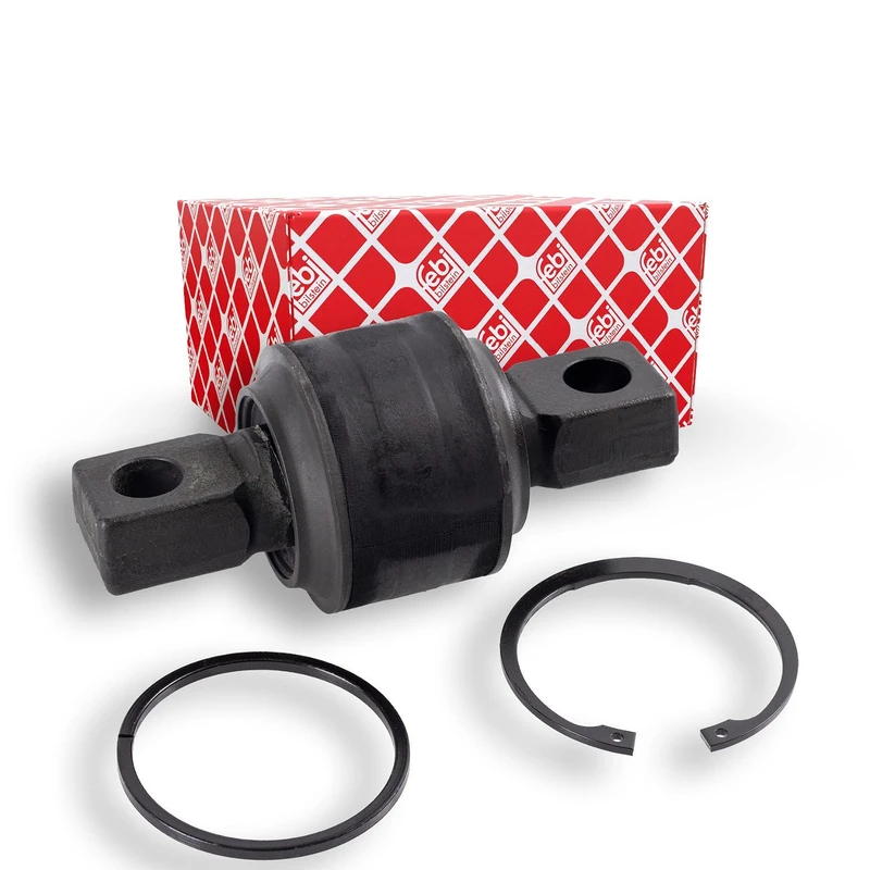 febi bilstein 15231 Axle Strut Mounting with circlip and spacer, pack of one