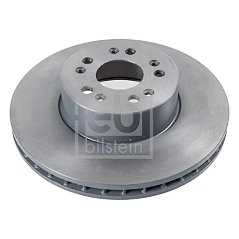 febi bilstein 08128 Brake Disc (1 Brake Disc) Front, Internally Ventilated, No. of Holes 5