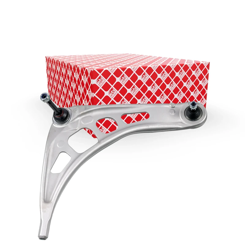 febi bilstein 12529 Control Arm without bush, with joint and lock nut, pack of one