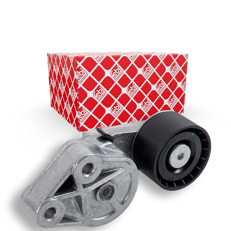 febi bilstein 23328 Tensioner Assembly for auxiliary belt, pack of one