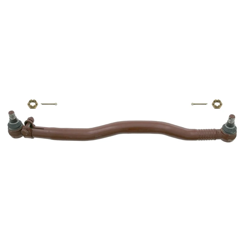 febi bilstein 22832 Drag Link with castle nuts and cotter pins, pack of one