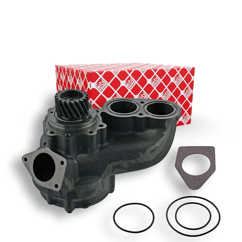 febi bilstein 11943 Water Pump with gear and gaskets, pack of one